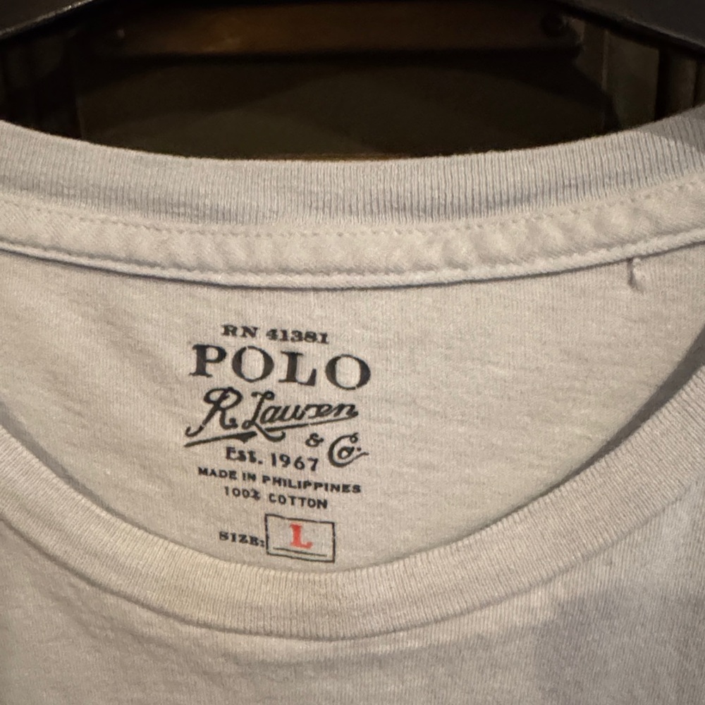 Polo by Ralph Lauren Blue T-Shirt - Picture 3 of 4